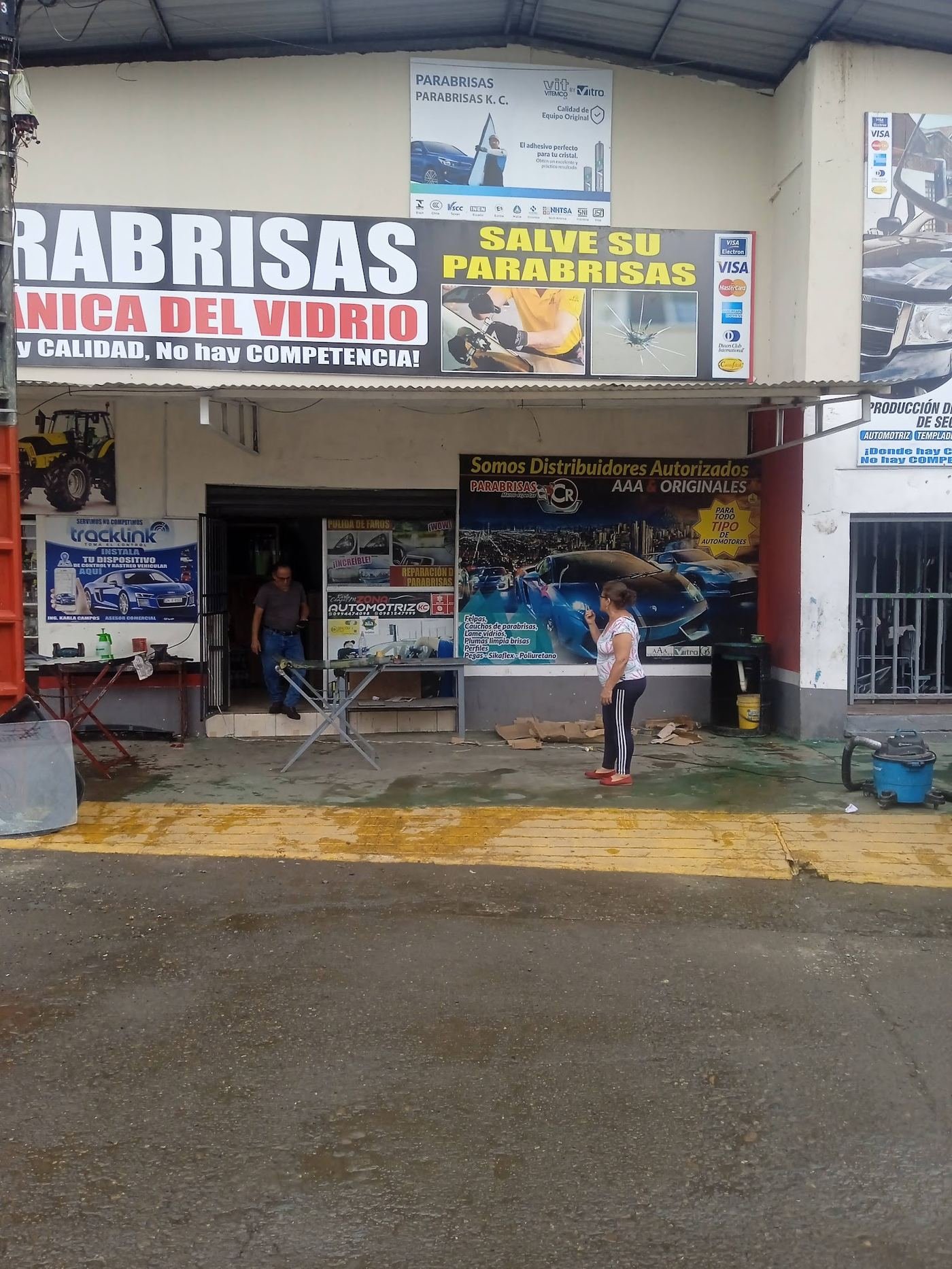 Instalación de parabrisas en Parabrisas KC