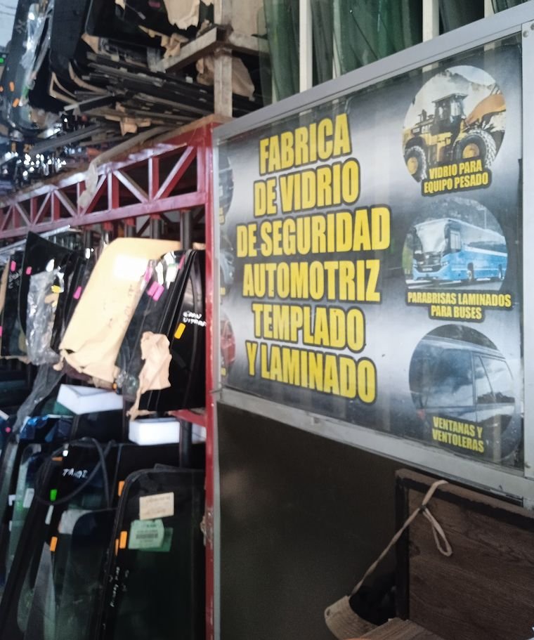 Stock de parabrisas